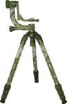 Trikojis Sirui CT-3204 + stovo galva CH20 Camouflage