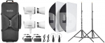 Godox Litemons LA300Bi Bi color LED Video Light 2 light kit