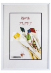 Rėmelis GED 70x100 plast EASY White