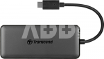 TRANSCEND CARDREADER TS-HUB5C 3-PORT HUB, 1-PORT PD,SD/MICROSD USB 3.1 (USB TYPE-C)