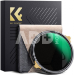K&F Concept K&F 72MM, NANO-X Pro Brass Frame,CPL+Variable/Fader ND2-32 Filter