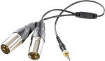 SARAMONIC SR-UM10-CC1 LOCKING TYPE 3.5MM-DUAL XLR