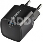 Intenso Power Adapter W30C&sup2; GaN Schwarz 1x USB-C 30W