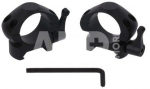 Konus Quick Release Mounting Rings 25,4 mm Low