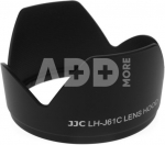 JJC Olympus Zonnekap LH 61C Tulp Black
