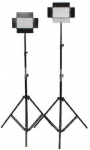 Falcon Eyes LED Lamp Set Dimmable DV-384CT with light stands