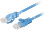 Lanberg Patchcord cat.5e UTP 3m blue 10-pack PCU5-20CC-030