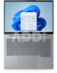 Lenovo ThinkBook 14 Gen 8 IAL 14 WUXGA ULT9-185H/16GB/512GB/Intel Graphics/WIN11 Pro/Nordic Backlit kbd/Arctic Grey/FP/2Y Warranty | Lenovo