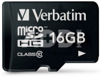Verbatim microSDHC 16GB Class 10