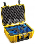 B&W GoPro Case Type 1000 Y yellow with GoPro 9 Inlay