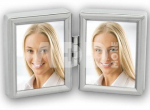 Zep Photo Frame 8735DL Silver 2x 3,5x4,5 cm