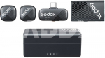 Godox Cube C Combo Kit1 2.4GHz Wireless Microphone System