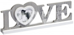 Walther Love 8x7,7 Wooden Portrait grey YF199D