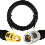 Rangeful SMA Male iki N Female 12m elastinis koaksialinis kabelis &mdash; atitinka LMR400 UF UltraFlex HF400-NF-SM-12