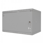 Stalflex Stovo Spintelė 19" 6U 350mm Metalinės durys Pilka S-RC19-6U-350MG