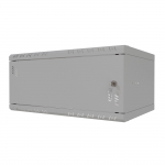 Stalflex Stovo Spintelė 19" 4U 350mm Metalinės durys Pilka S-RC19-4U-350MG