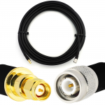 Rangeful TNC Male iki SMA Male 2m elastinis koaksialinis kabelis &mdash; atitinka LMR400 UF UltraFlex HF400-TNCM-SM-2