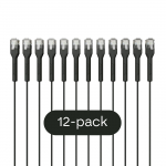 Broadbe plonas Patch kabelis 5G juodas 3m 12 vnt. BTP-I32C6-BK-3M-12