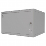 Stalflex Stovo Spintelė 19" 6U 450mm Metalinės durys Pilka S-RC19-6U-450MG