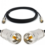 Rangeful PL259 iki PL259 30cm UHF RG58/U koaksialinis kabelis RG58-PL-PL-0.3