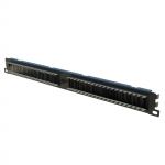Stalflex Kabelių organizatorius 19" 1U juoda P-BPMCO19-1U-B