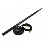 Alfa Network Alfa 2.4GHz Dipolio Antena 9dBi Magnetas bazė RP-SMA Male ARS-N19M