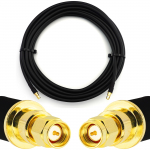 Rangeful SMA Male iki SMA Male 15m elastinis koaksialinis kabelis &mdash; atitinka LMR400 UF UltraFlex HF400-SM-SM-15