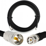 Rangeful BNC Male į PL259 3m UHF CB lanksčiojo koaksialinio kabelio &mdash; LMR400 UF UltraFlex atitikmuo HF400-BNCM-PL-3