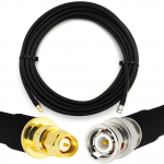 Rangeful BNC Male iki SMA Male 2m elastinis koaksialinis kabelis &mdash; atitinka LMR400 UF UltraFlex HF400-BNCM-SM-2