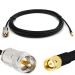 Rangeful SMA Male iki PL259 12m UHF RG58/U koaksialinis kabelis RG58-SM-PL-12