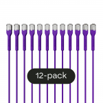 Broadbe plonas Patch kabelis 10G violetinė 1m 12 vnt. BTP-I32C6A-PR-1M-12