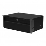 Stalflex Stovo Stalčius 19" 4U 320mm Juoda RD19-4U-320B