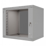Stalflex Stovo Spintelė 19" 9U 600mm Stiklinės Durys Pilka S-RC19-9U-600GG