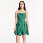 Sukienka AllSaints Claire Mini Dress Apple Green - Dydis 6 (W187DE Apple Green Suknelės)