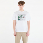 LACOSTE Tee-Shirt White - Dydis 7 (TH1446 001 Mar&scaron;kinėliai)