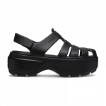 Crocs Stomp Fisherman Sandal Black - Dydis 7 (209938-001 Laisvalaikio batai)