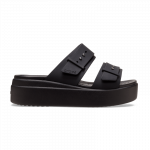 Crocs&trade; Brooklyn Sandal Low Wedge Women's - Dydis 9 (207431-001 Basutės)