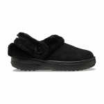 Crocs Classic Unfurgettable Sueded Clog Black - Dydis 9 (212106-001 &Scaron;lepetės)