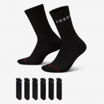 Jordan Everyday Crew Dri-Fit Kojinės (6 Poros) - Dydis L (FZ2051-010 Kojinės)