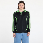 adidas Teamgeist Adicolor Long Sleeve Loose T-Shirt Black / Signal Green - Dydis L (JW5908 Mar&scaron;kinėliai)