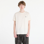 FRED PERRY Ringer T-Shirt Ecru - Dydis L (M3519 30B Mar&scaron;kinėliai)
