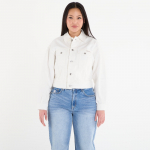 Calvin Klein 90S Trucker Jacket Chalk White - Dydis L (LV047F776G ASN Striukės)