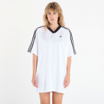 Sukienka adidas Adicolor Football Jacquard Oversize Dress White/ Black - Dydis L (KB8153 Suknelės)