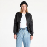 Urban Classics Ladies Basic Bomber Jacket Black - Dydis L (TB807-Black Striukės)