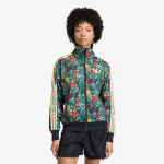 adidas X Liberty London Firebird Track Top Black/ Bold Green/ Collegiate Green- Eqt Yellow - Dydis L (KD7975 Džemperiai)