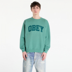 OBEY Collegiate Pigment Crew Pigment Rainforest - Dydis L (112480174-RFR Džemperiai)