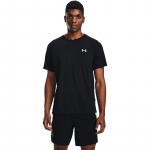 Under Armour Streaker Tee Black - Dydis L (1361469-001 Mar&scaron;kinėliai)