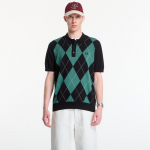 Fred Perry Argyle Knitted Shirt Black - Dydis L (K1317 184 Mar&scaron;kinėliai)