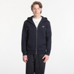 Fred Perry Hooded Zip Through Sweatshirt Black - Dydis L (J7536 795 Džemperiai)