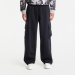 dresowe Jordan Brooklyn Men's Oversized Fleece Cargo Pants Black/ Dk Smoke Grey - Dydis L (IO1816-010 Kelnės)